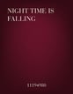 Night-time is Falling Concert Band sheet music cover